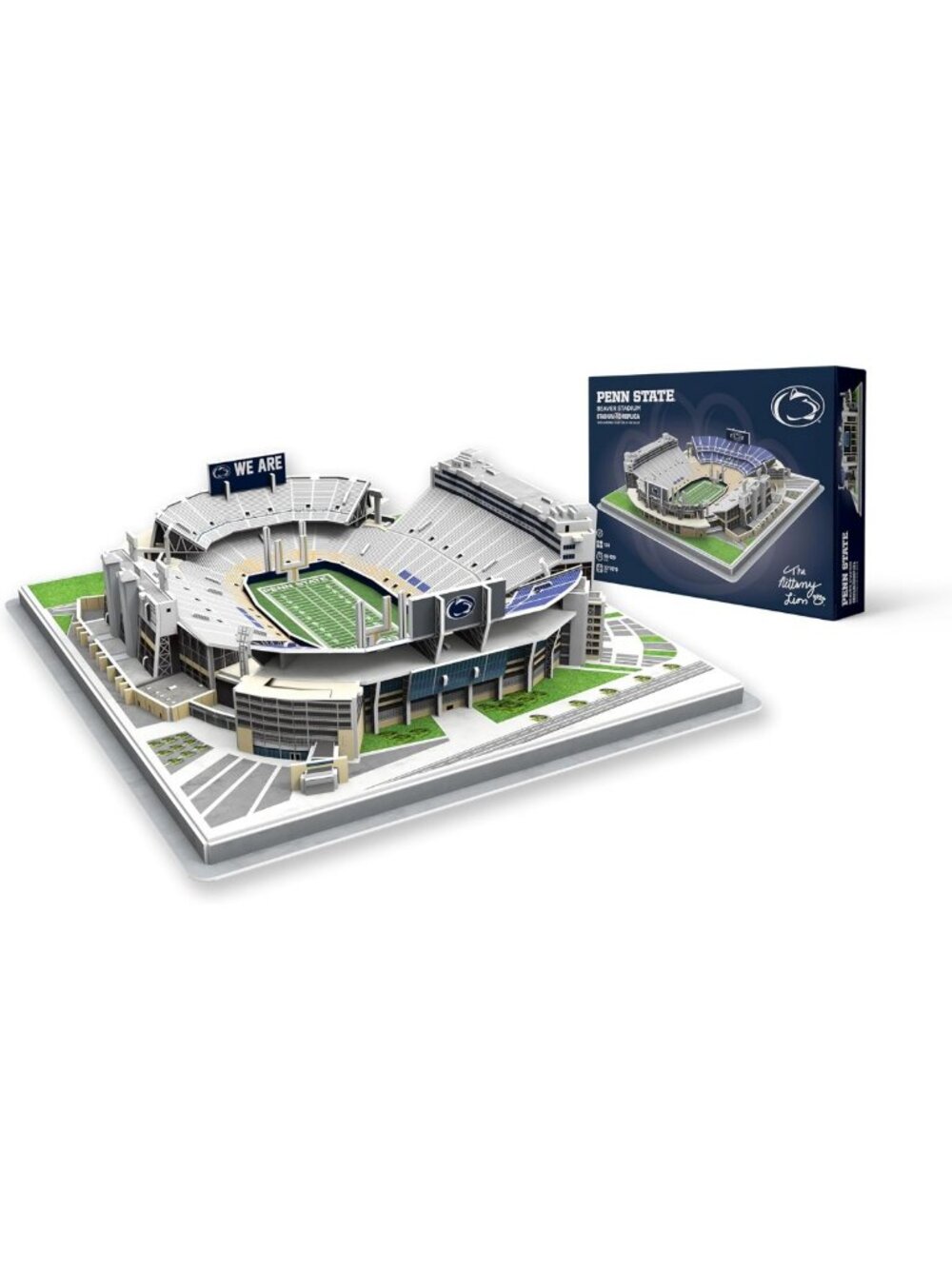 3D Beaver Stadium Jigsaw Puzzle - 134 Pieces | NCAA College Football Model